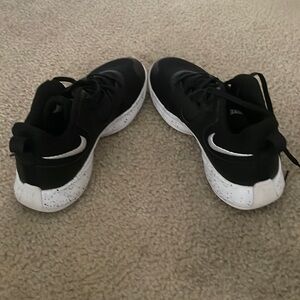 Black and White basketball Shoes Nike